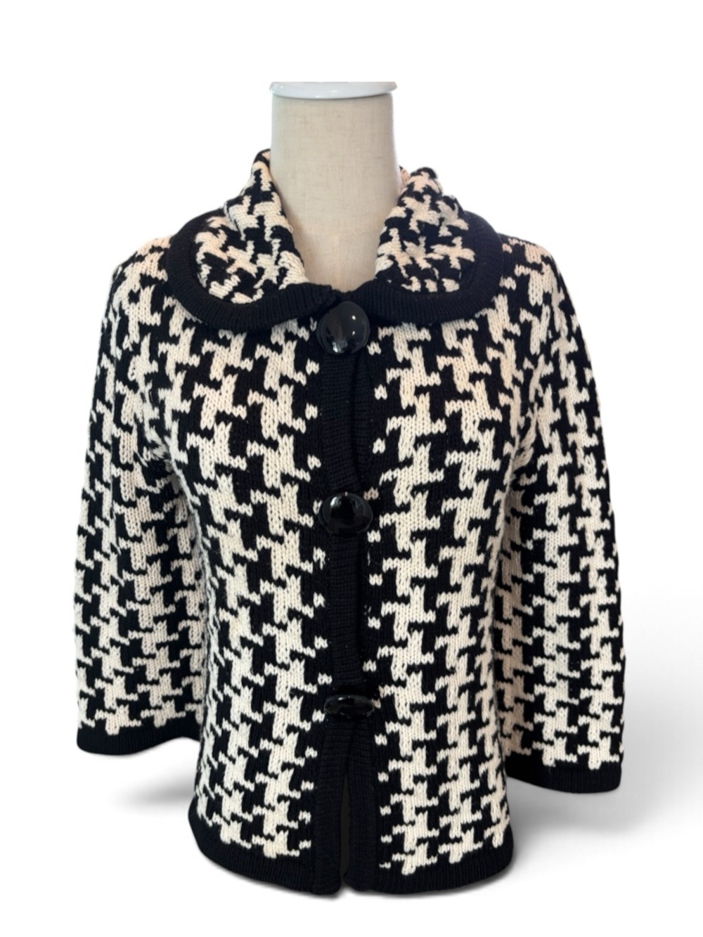 525 AMERICA Houndstooth Sweater